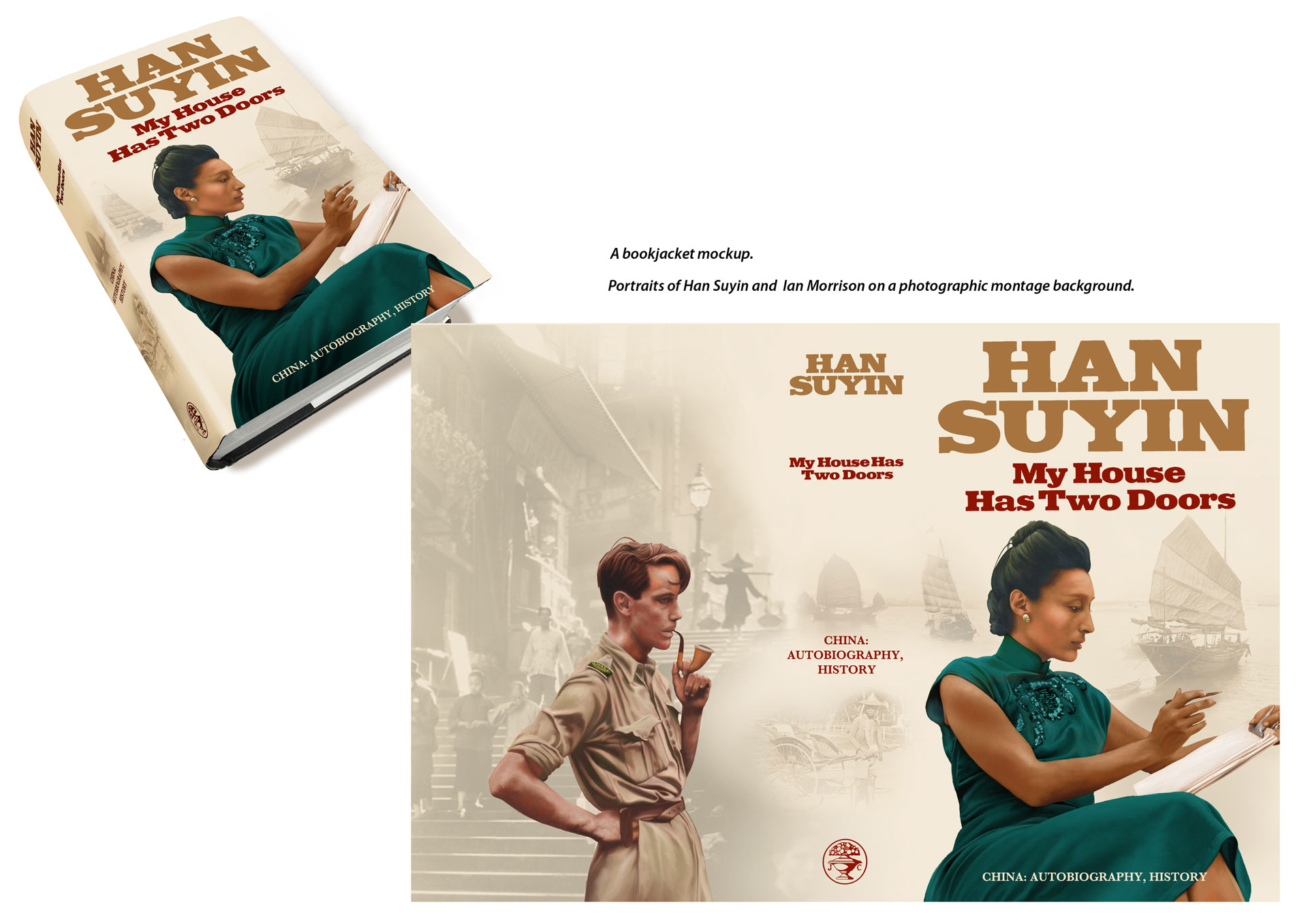 Han Suyin © Michael Payne Graphic Design