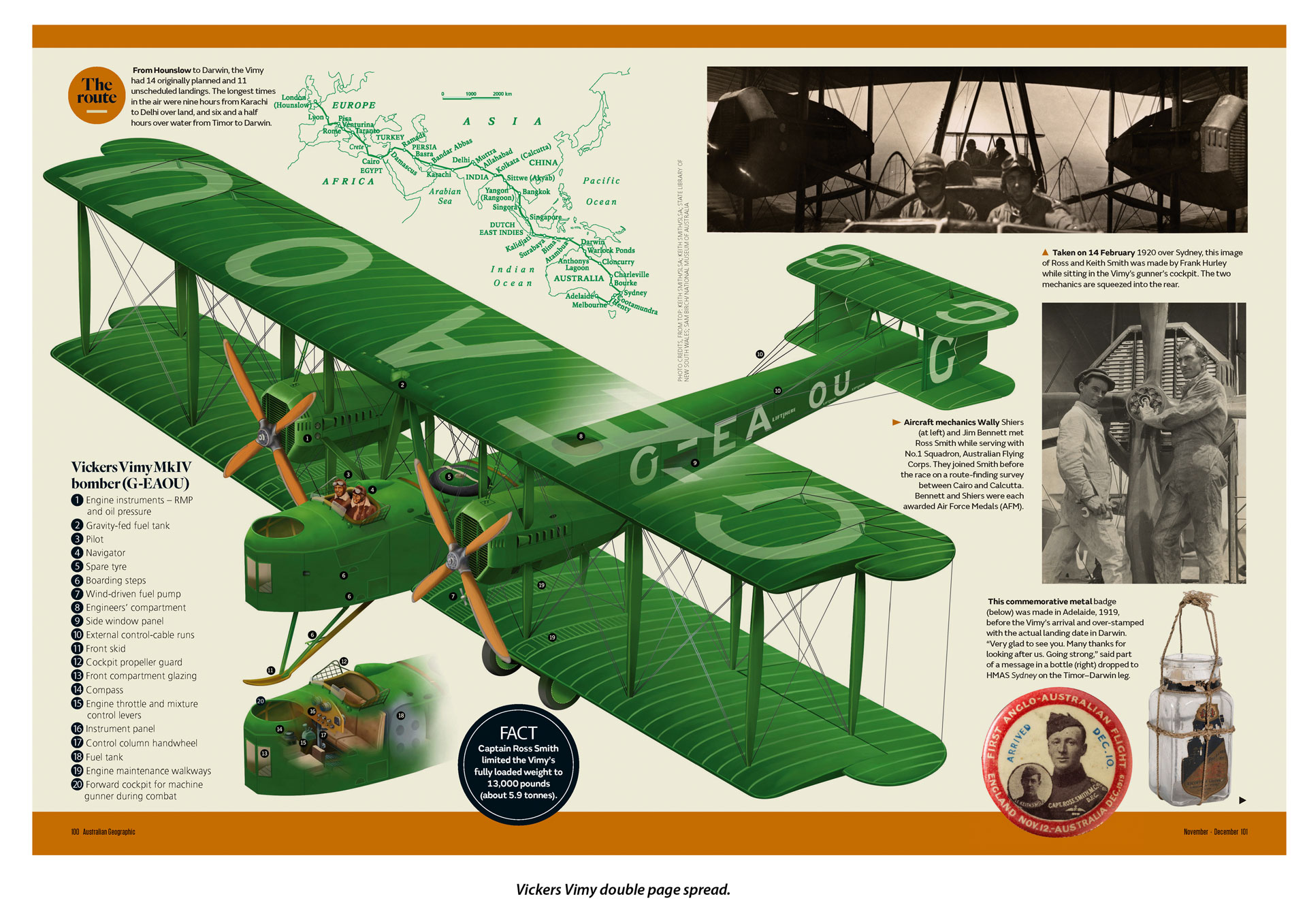 Vickers Vimy © Michael Payne Graphic Design